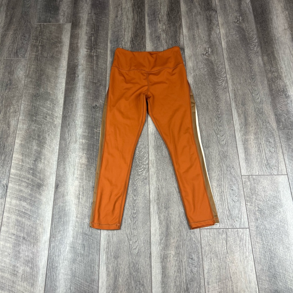 Zyia Orange Stripe Leggings‎